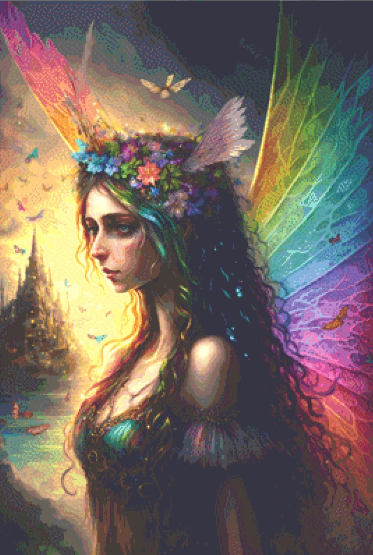 The Queendom cross stitch pattern by FaiRYTaiLS