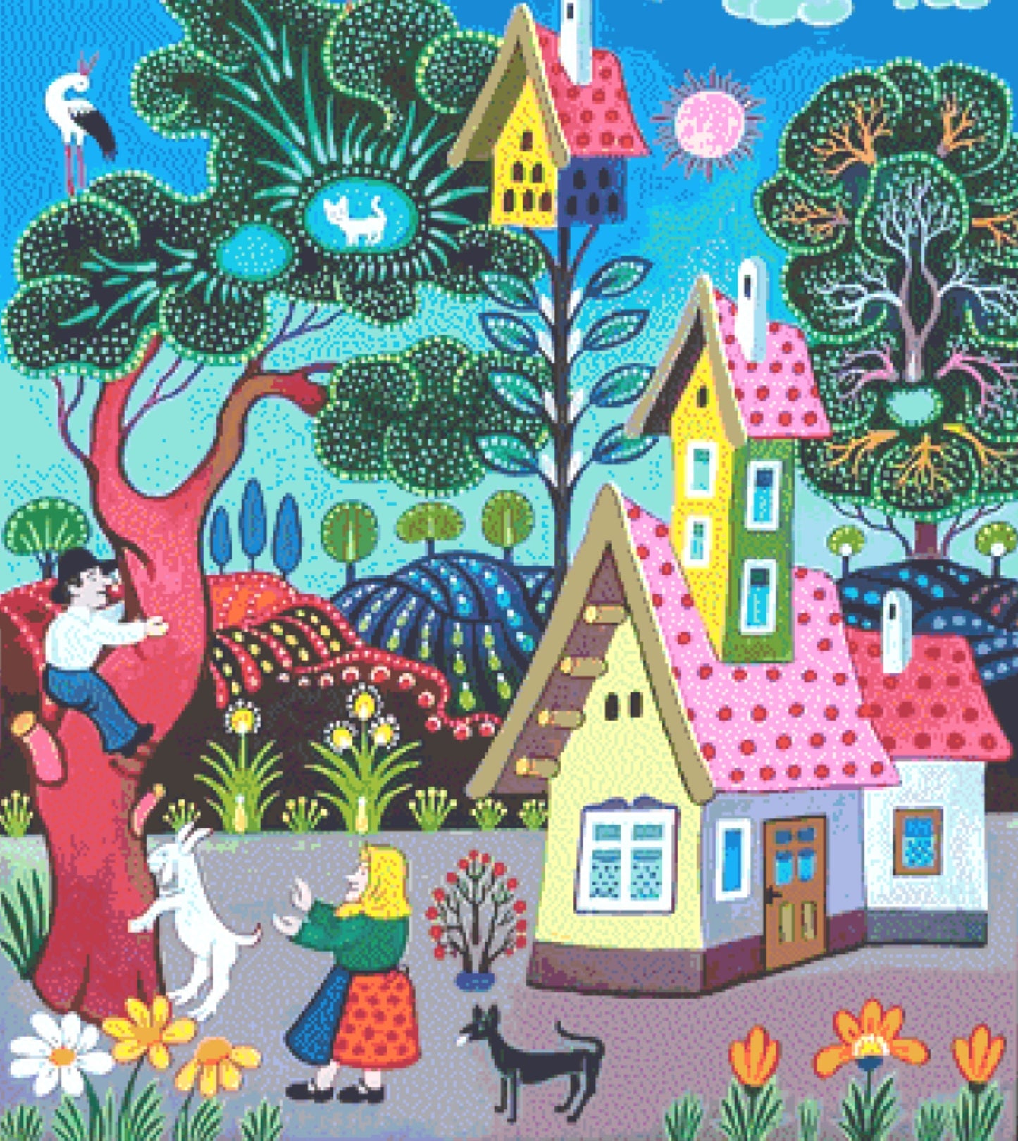 Laszlo Koday No. 8 cross stitch pattern by Laszlo Koday