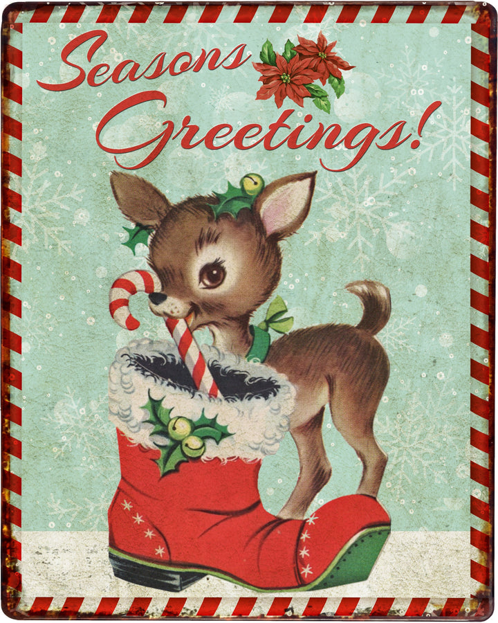 Season's Greetings cross stitch pattern by IvyCottageHome