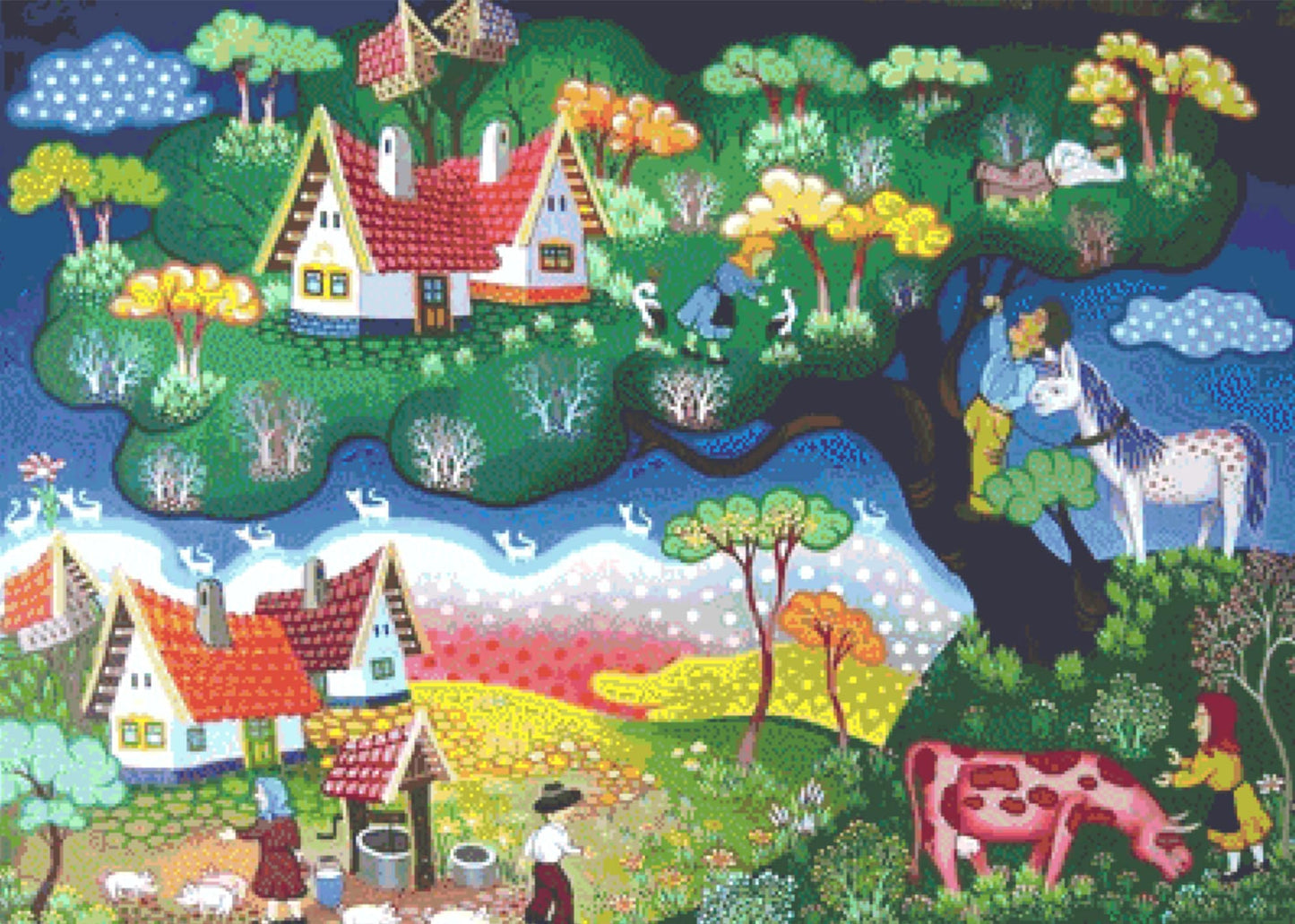 Laszlo Koday No. 10 cross stitch pattern by Laszlo Koday