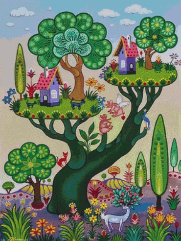 Laszlo Koday No. 14 cross stitch pattern by Laszlo Koday