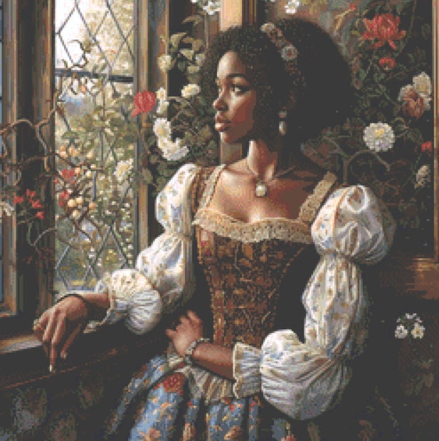 Deep Reflection (Small) cross stitch pattern by The Art Revivalist