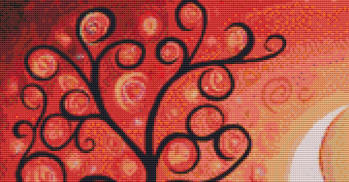 Warm Evening Sky cross stitch pattern by Karla Gerard