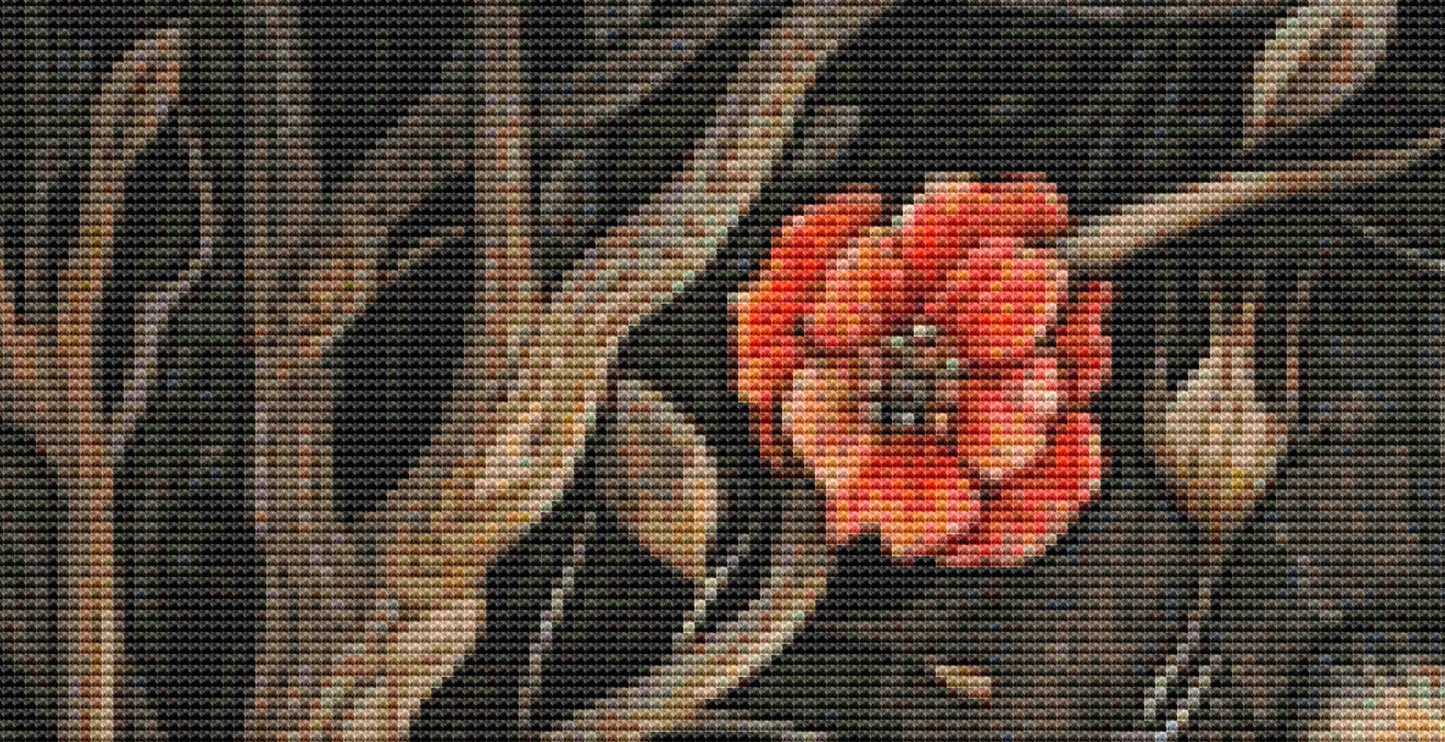 Fox cross stitch pattern by PassyArt