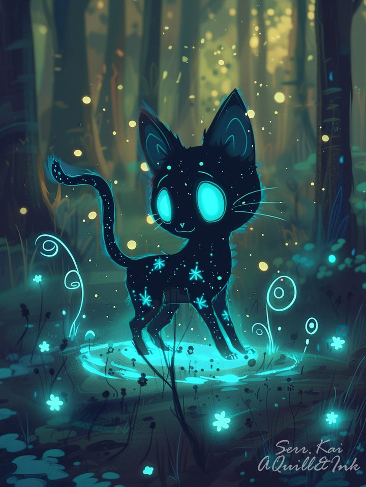 Little Forest Spirit cross stitch pattern by Serr.Kai A Quill & Ink