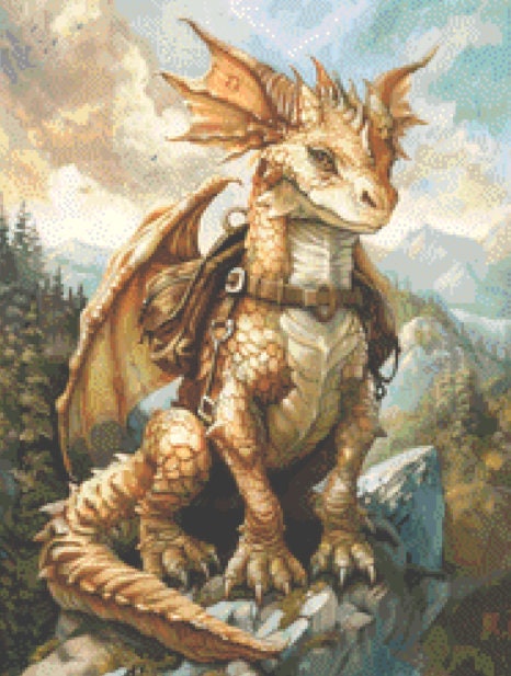 Ready for an Adventure (Small) cross stitch pattern by Serr.Kai A Quill & Ink