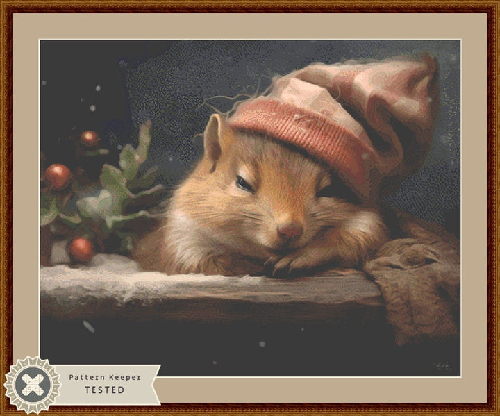 Silent cross stitch pattern by Tammy L. Gross