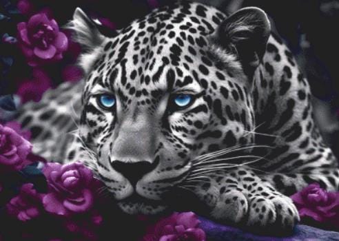 The Beast is Beautiful counted cross stitch pattern by Eder Jose Rosa