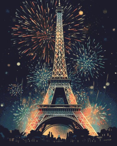 Light Dream cross stitch pattern by Eder Jose Rosa