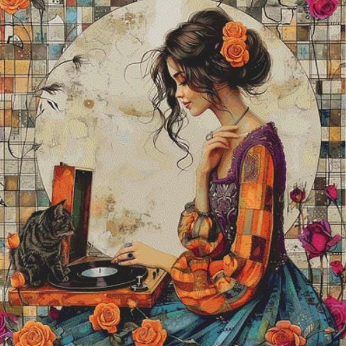 Her Happy Place counted cross stitch pattern by Eder Jose Rosa