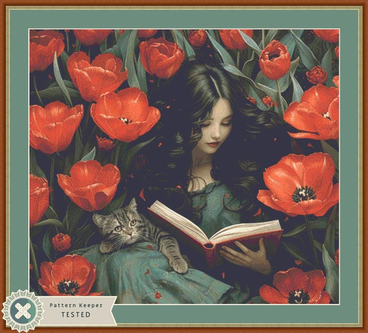 Sweet Read counted cross stitch pattern by Eder Jose Rosa