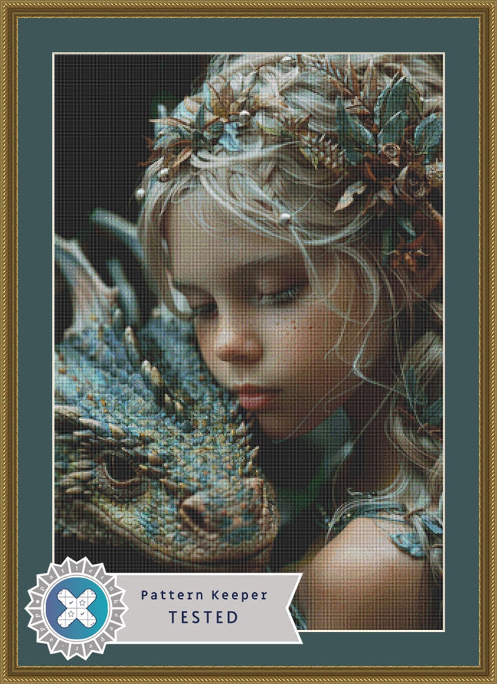 A Fairy Childs Companion cross stitch pattern by Serr.Kai A Quill & Ink