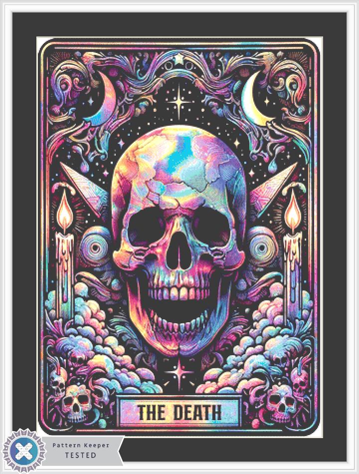 The Death counted cross stitch pattern by PULSARSvg