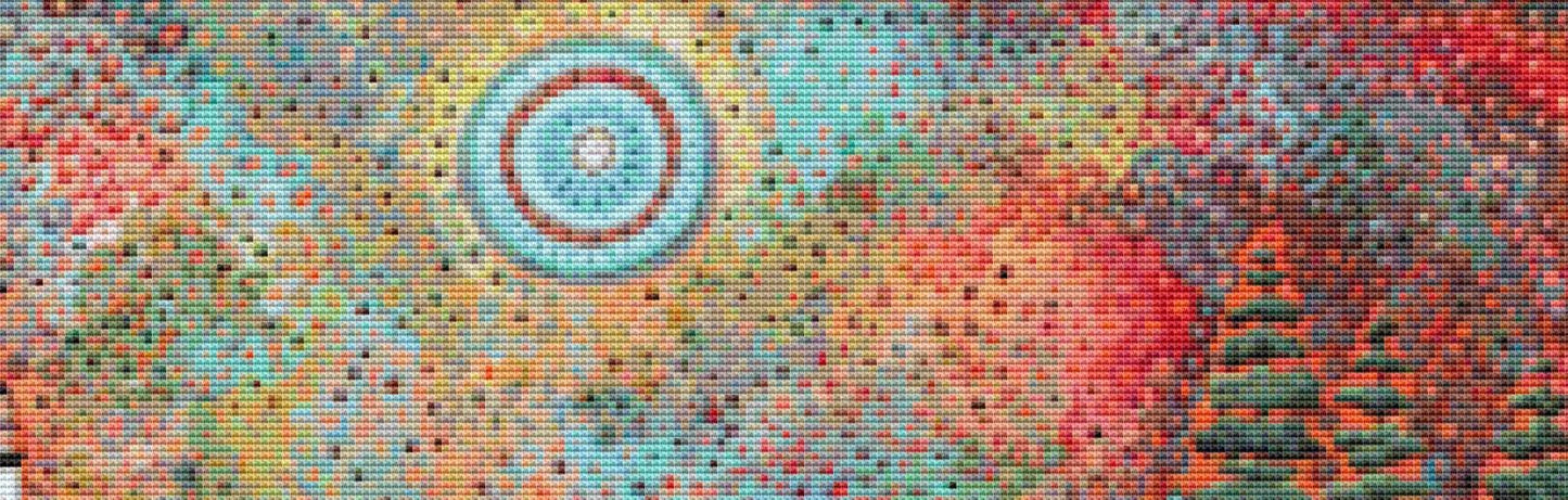 Blue Sea (Small) counted cross stitch pattern by Karla Gerard