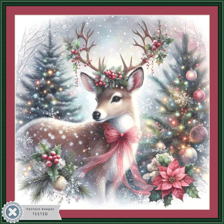 Dasher counted cross stitch pattern by DazzlingDoodleDreams