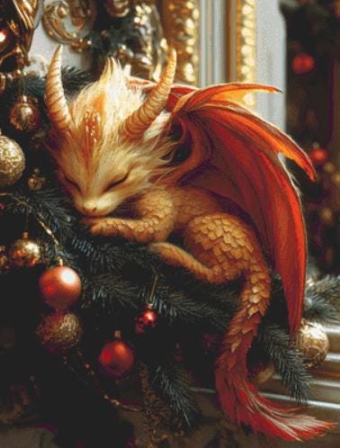 The Christmas Critter counted cross stitch pattern by Serr.Kai A Quill & Ink