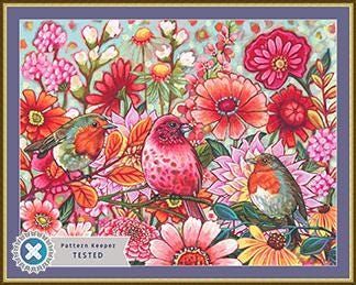 Center of Attention (Max Size/Color) counted cross stitch pattern by Peggy Davis/Porterfields Fine Art Licensing