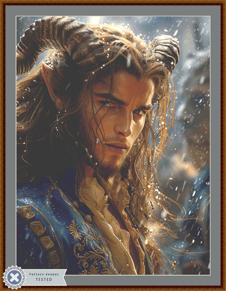 The Beauty (Max Size/Color) counted cross stitch pattern by Eder Jose Rosa