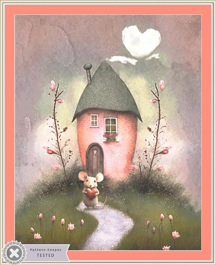 House Mouse (Max Size/Color) counted cross stitch pattern by Tammy L. Gross