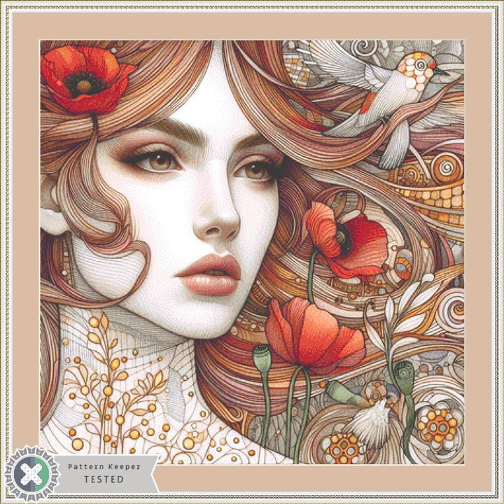 Nature's Calling counted cross stitch pattern by Ana Dias