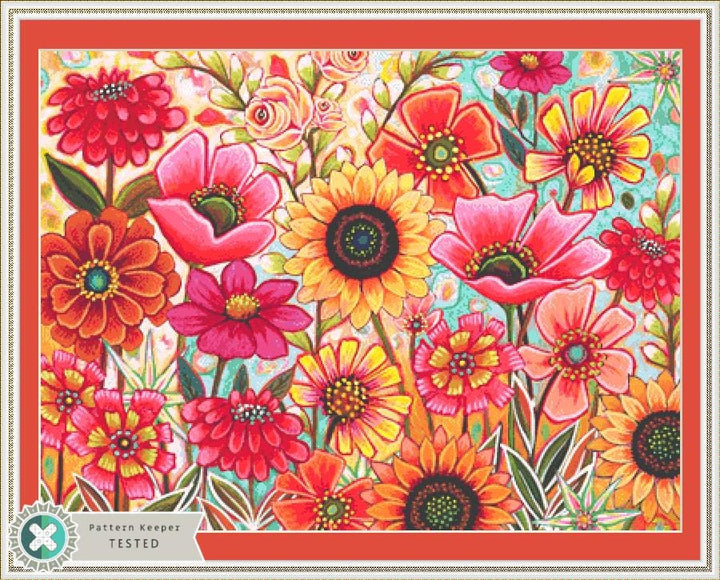 Small Wonders counted cross stitch pattern by Peggy Davis/Porterfields Fine Art Licensing