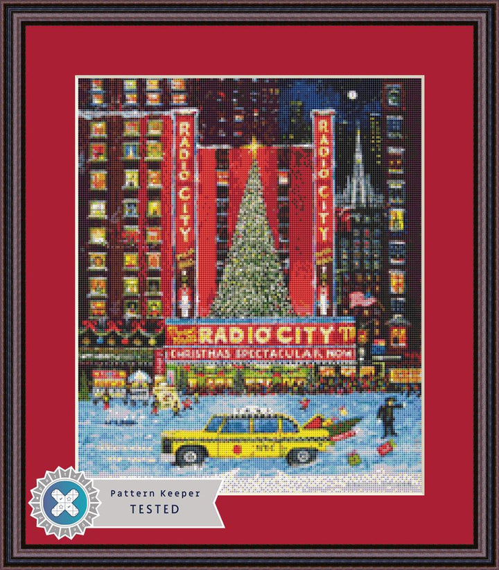 Radio City Christmas Spectacular (Small) cross stitch pattern by Patrick Gauthier