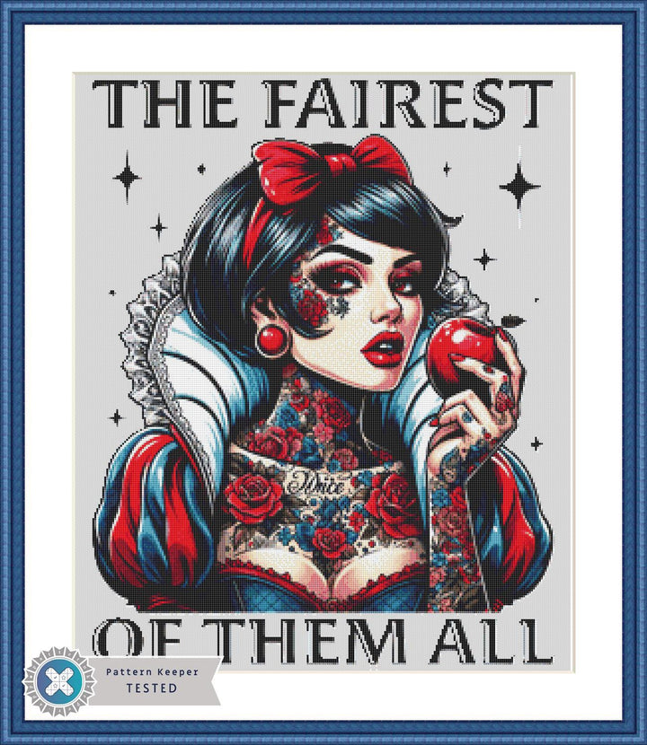 The Fairest of Them All cross stitch pattern by SFIPS Art Gallery