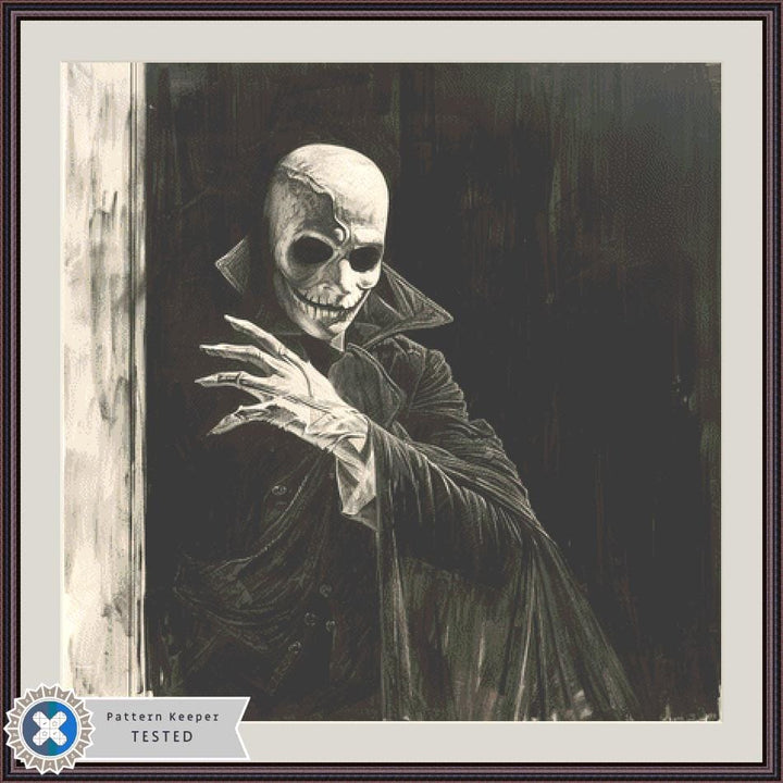 Beckoning counted cross stitch pattern by The Art Revivalist