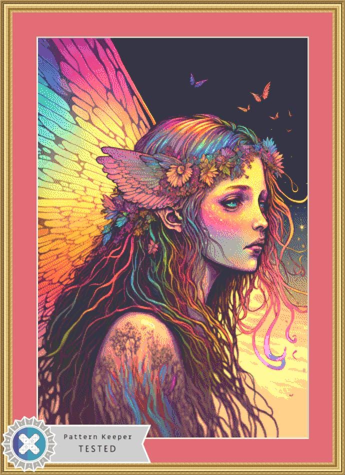 Gorgeous Colors counted cross stitch pattern by FaiRYTaiLS