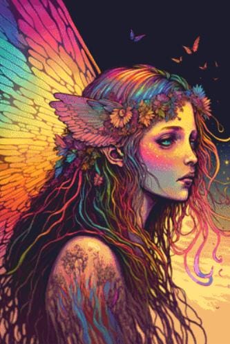 Gorgeous Colors counted cross stitch pattern by FaiRYTaiLS