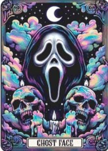 Ghost Face (Small) counted cross stitch pattern by PULSARSvg