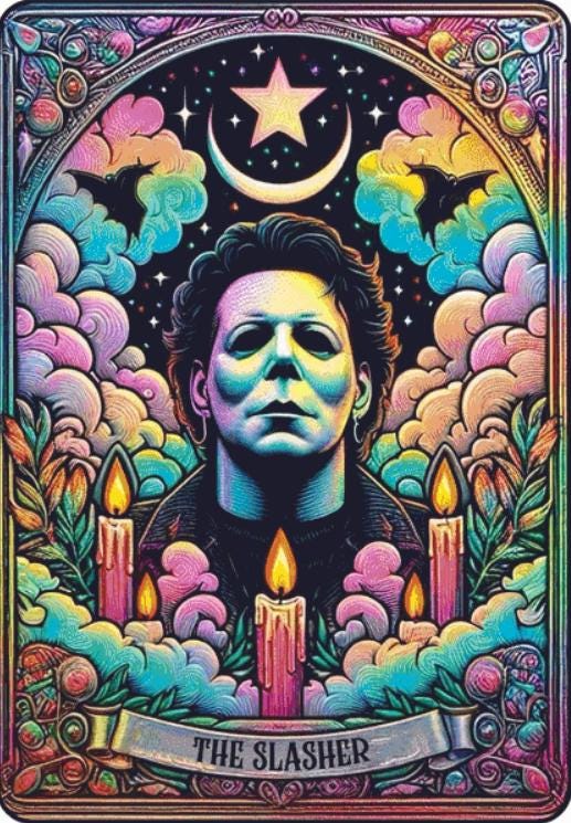 The Slasher (Max Size/Color) counted cross stitch pattern by PULSARSvg