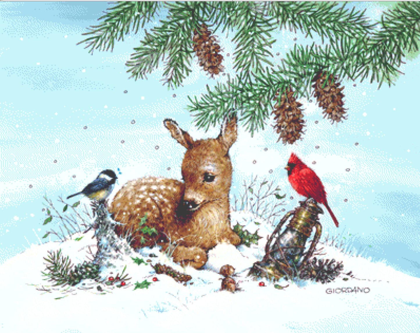 Giordano Studios #2059 counted cross stitch pattern by Giordano Studios, LLC