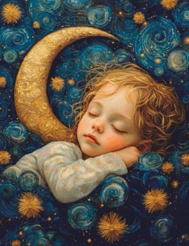 Celestial Dreams counted cross stitch pattern by Dreamlight Maris