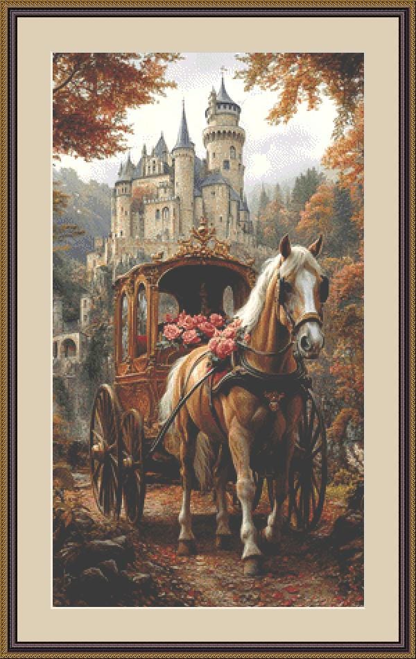 The Tour counted cross stitch pattern by Eder Jose Rosa