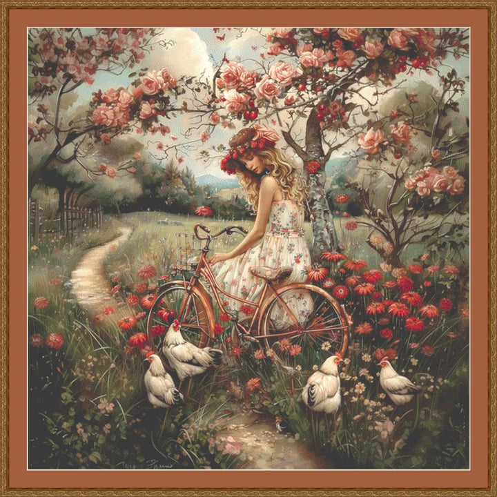 Shabby Chic Countryside (Max Size/Color) counted cross stitch pattern by Eder Jose Rosa