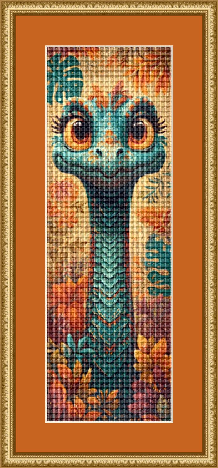 Eugenia (Small) counted cross stitch pattern by Grumpy French