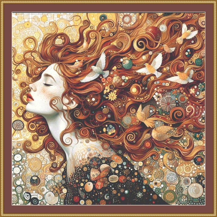 Mother Earth (Max Size/Color) counted cross stitch pattern by Ana Dias