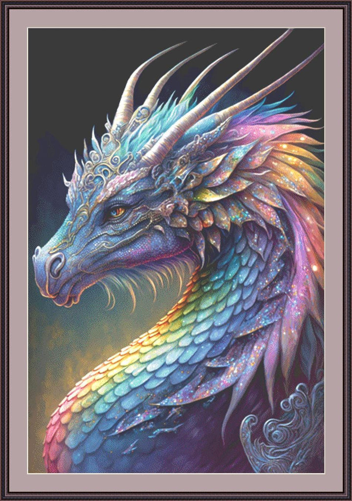 Protector of The Fae (Max Size/Color) counted cross stitch pattern by FaiRYTaiLS