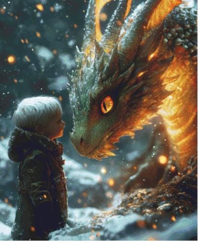 In Awe counted cross stitch pattern by Serr.Kai A Quill & Ink