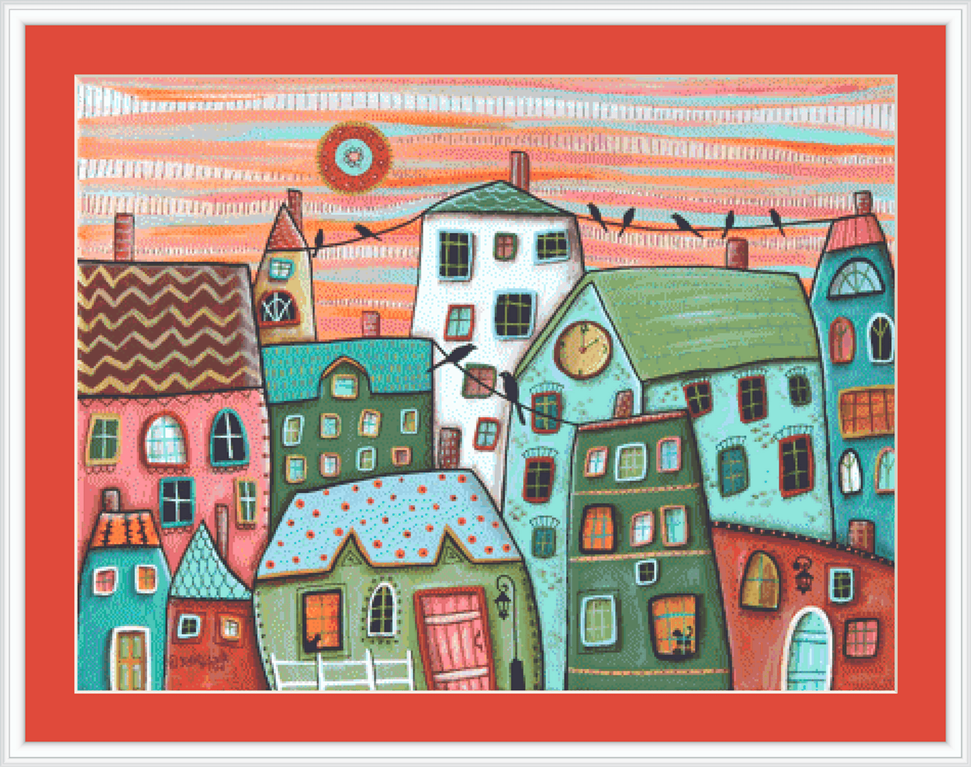 2PM counted cross stitch pattern by Karla Gerard