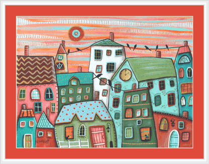 2PM counted cross stitch pattern by Karla Gerard