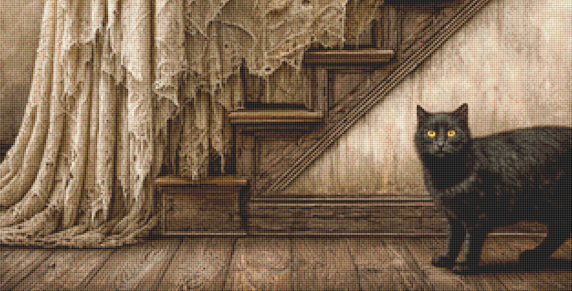 A Ghostly Welcome cross stitch pattern by Bryna T. Art & Design