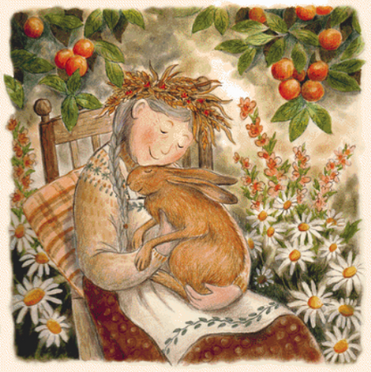 "A Moment of Peace" counted cross stitch pattern by Wendy Andrew/Painting Dreams