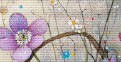 Basket of Joy cross stitch pattern by S. Jade Studio