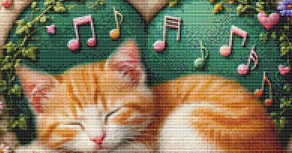 "Blossoms & Sweet Dreams" cross stitch pattern by World of Love Hearts