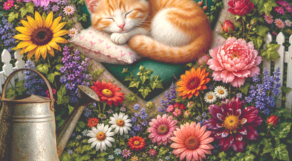 "Blossoms & Sweet Dreams" (MSMC) cross stitch pattern by World of Love Hearts