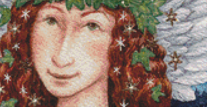 "Bright Inspiration" counted cross stitch pattern by Wendy Andrew/Painting Dreams