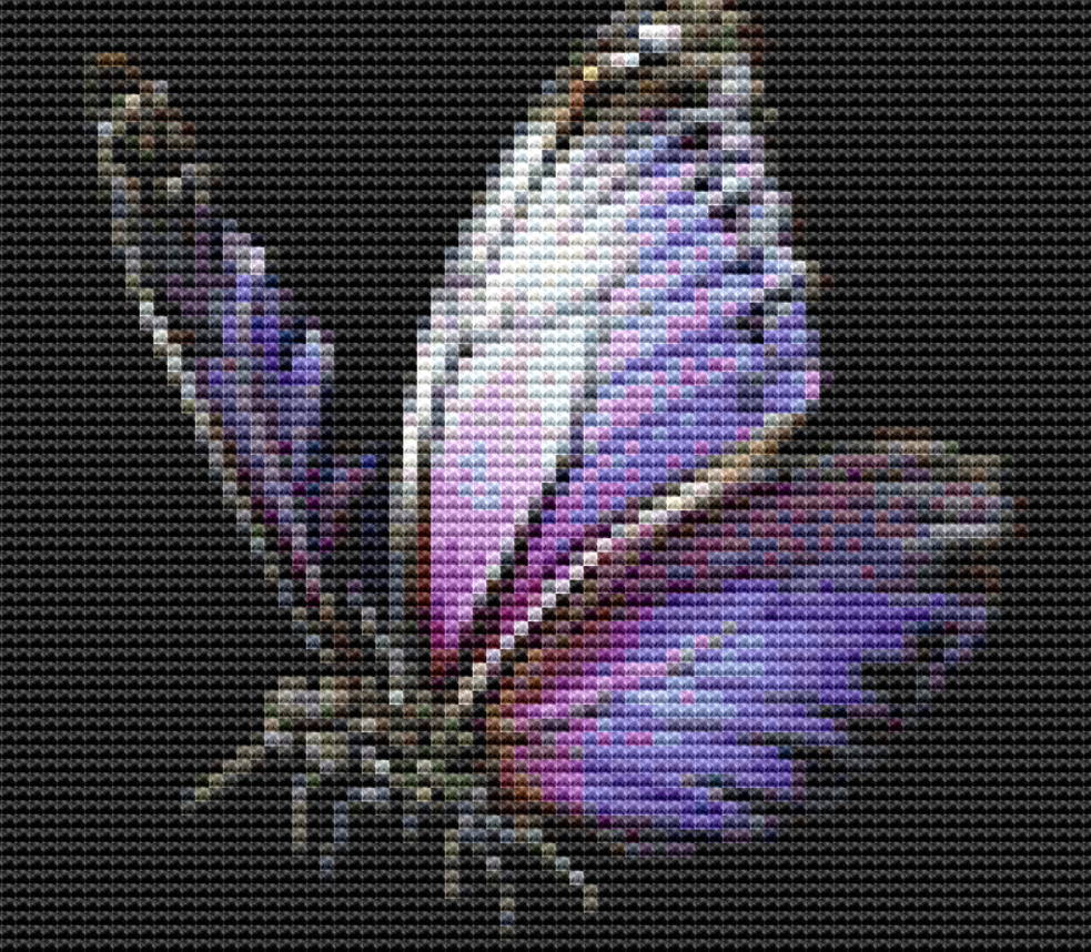 Butterfly Whispers cross stitch pattern by S. Jade Studio