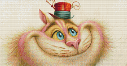 Cheshire counted cross stitch pattern by Bryna T. Art & Design